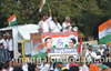 Mangalore: Congress winds up poll campaign with a rally of supporters of Janardhan Poojary