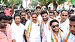 Youth Congress holds Massive Rally against Immoral Rowdism