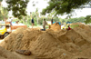 No sand shortage in district, say officials