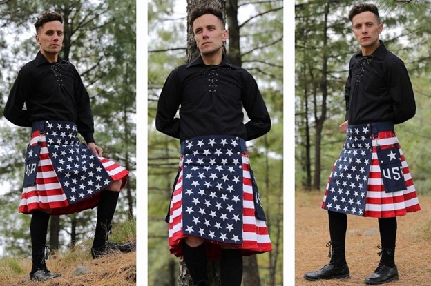 The American Flag Kilt | A Patriotic Fashion Statement