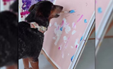 This dog painters creation is so good that Internet is already bidding for it