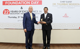 GMU celebrates 22 yrs&Foundation Day,Founder Dr.Thumbay Moideen honored for his visionary leadership