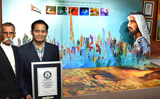 UAE-based Indian breaks record for Worlds largest pop up greetings card