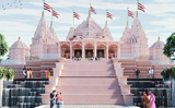 First images of final design, hand-carved stone pillars of Abu Dhabi Hindu temple released