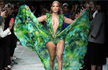 Jennifer Lopez, 50, wows in an updated version of her green Versace gown