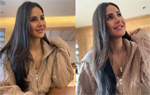 Katrina Kaif is every bit a glowing newlywed with her Mangalsutra and cableknit sweater