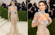 Kendall Jenner is as glam as can be in a dazzling sheer givenchy dress