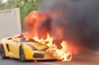 Hyderabad: Man burns Lamborghini worth Rs 1 Crore over dispute with owner