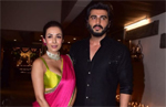 All eyes on Malaika Arora and Arjun Kapoor in ethnic outfits at celebrity Diwali party