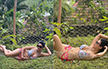 Mallika Sherawat in a printed bikini takes us back to breezy days