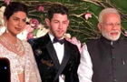 PM Modi attends Priyanka-Nick’s wedding reception in Delhi