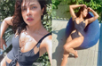 Birthday girl Priyanka Chopra shares stunning swimsuit pictures as she chills by the pool