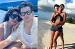 Priyanka Chopra-Nick Jonas enjoy a day out in the beach, pose for romantic pics, see post