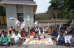 Denied hall tickets, Karnataka SSLC students write mock exam on the road