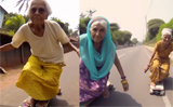 AI-generated pics show elderly women skating on streets, Internet stunned