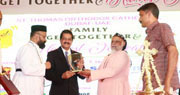 Dr. Thumbay Moideen stresses the importance of family values at the family get-together