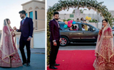Dubai-based Indian couple hosts ’Drive-by’ wedding ceremony, guests bless them from cars