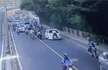 Watch: Traffic cop dragged on car bonnet on busy Delhi road
