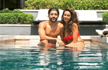 Farhan Akhtar and Shibani Dandekar are giving couple goals in their latest pool picture