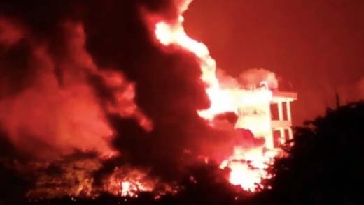 One dead, several injured in Vizag chemical plant fire accident