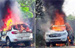 Ford Endeavour owner burnt to death as it caught fire in Gujarat