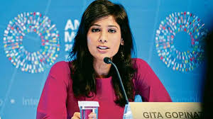 India to grow at slightly more than 1% over 2 years: IMF Chief Economist Gita Gopinath