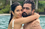 Katrina Kaif holds husband Vicky Kaushal close as they enjoy pool time, see pic