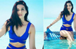 Kriti Sanon’s throwback picture from Maldives in a Blue Monokini is too hot to handle