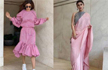 Naagin Actress Mouni Roy withher Gorgeous Pink outfits