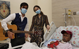 Thumbay University Hospital offers patients music to enhance quality of life, healing