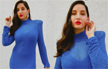 Nora Fatehi in blue bodycon dress calls herself a whole mood