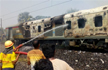 New Delhi-Bhubaneswar Rajdhani Express catches fire near Khantapada station in Odisha