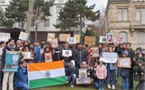 Protest in London, Paris, 16 other European cities against Delhi violence