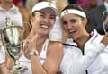 Martina Hingis and Sania Mirza Win Wimbledon Women’s Doubles