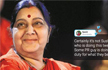 Its me, not my ghost: Sushma Swarajs savage reply to a tweet wins hearts online
