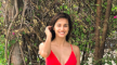Disha Patani Looks Charming in Her Red Bikini
