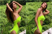 Vaani Kapoor Sizzles in a Neon Green Bikini