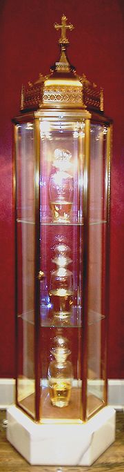 Glass Safe Containing Vessel