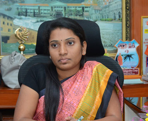 MCC Commissioner Hephsiba Rani 