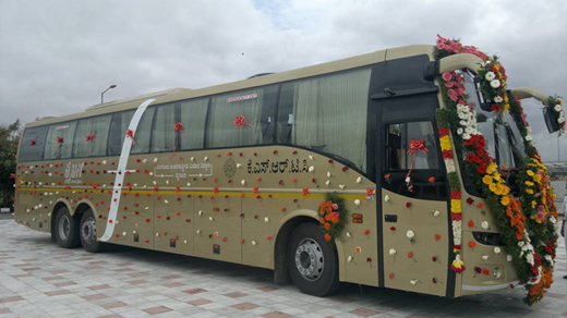 Bangalore Airport To Mysore Flybus Fare - volvo bus india