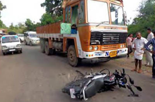 Lorry accident