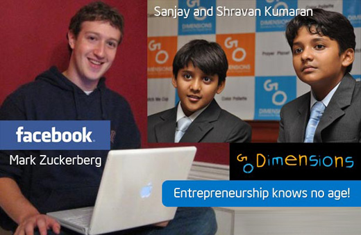 Mark_Zuckerber with youngest CEOs