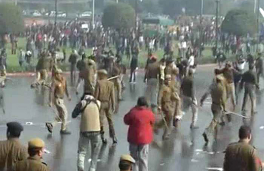 Delhi gang rape-protest Dec 22-3