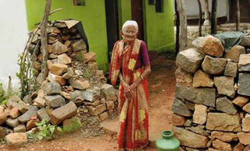 Old Woman gram panchayat