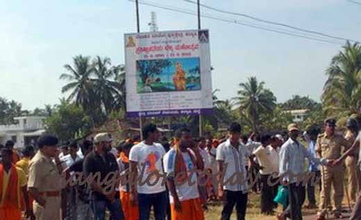 Bajrangdal-Church banner1