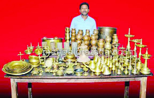 Notorious temple thief arrested; valuables worth Rs 2.5 lakhs seized