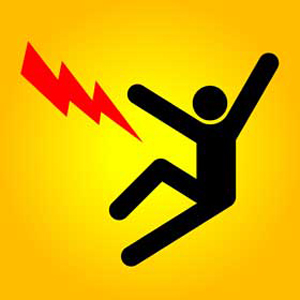 electrocuted.