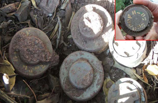 Pak landmines in LOC