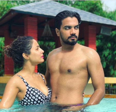 Mangalore Today | Latest titbits of mangalore, udupi - Page Hina-Khan -Enjoys-a-Romantic-Vacation-With-Beau-Rocky-Jaiswal-in-Sexy-Black-Bikini