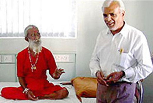 Man Without Food This Yogi claims to have survived without food, water for over 70 years